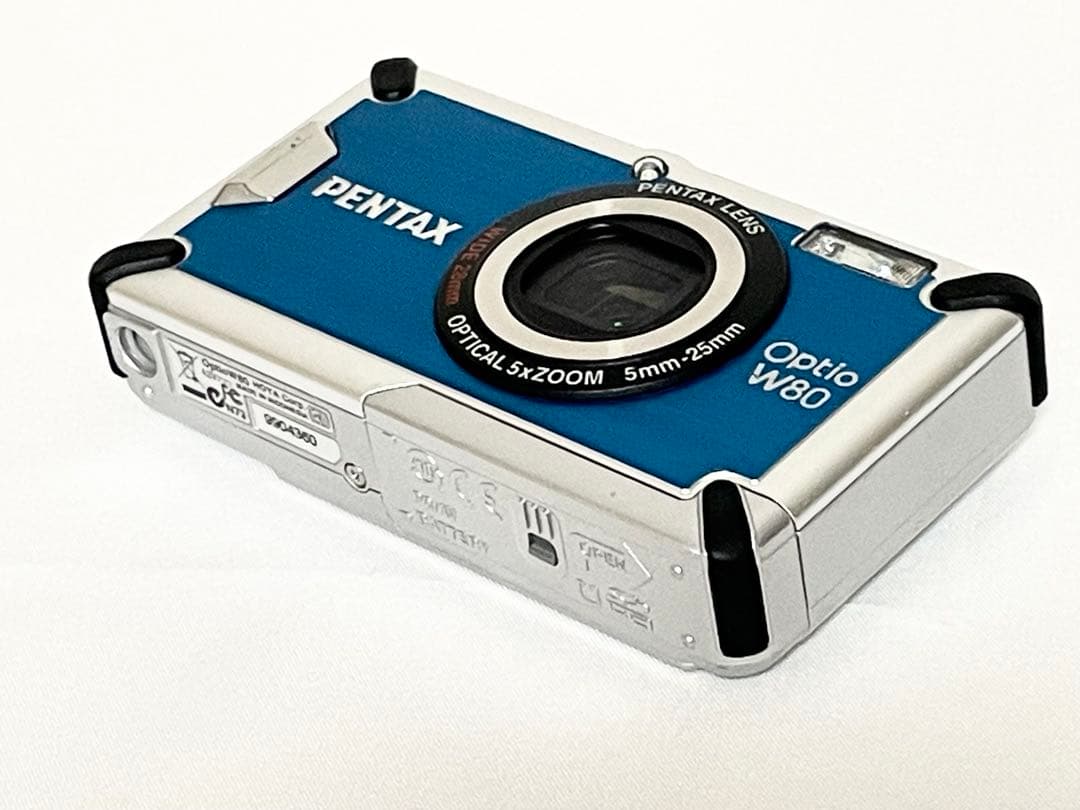 【美品・完動品】　PENTAX Optio W80 動作確認済