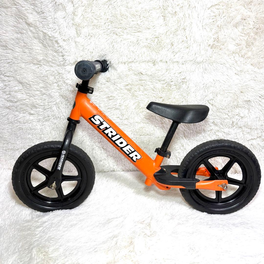 STRIDER ストライダー　バランスバイク イエロー　オレンジ　良品
