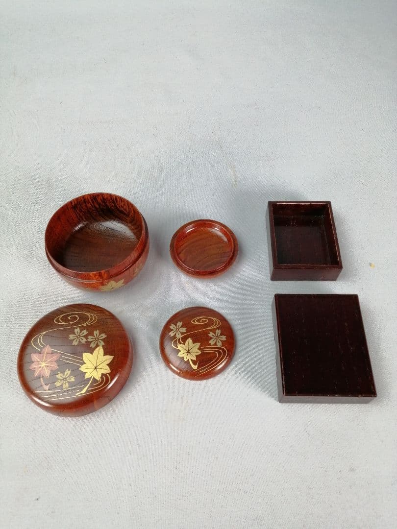 【茶道具】御所籠　茶箱 茶道具セット付属　　　 　茶箱157