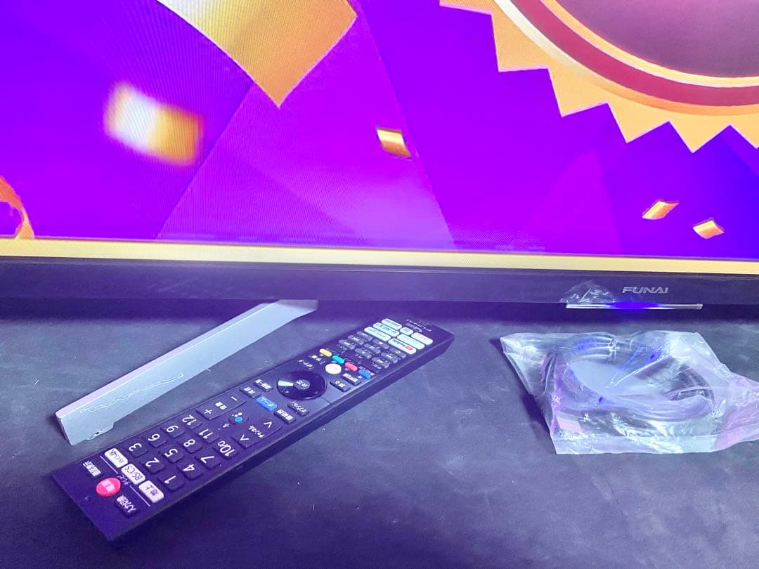 【今だけ優待価格】FUNAI｜55V型4K量子ドット｜HDR/Dolby