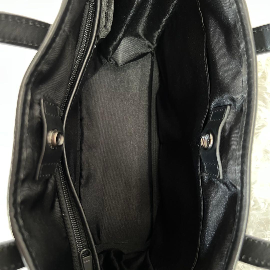 ゼロハリバートン カートバッグ トートバッグ モノグラム PVC 黒 現行