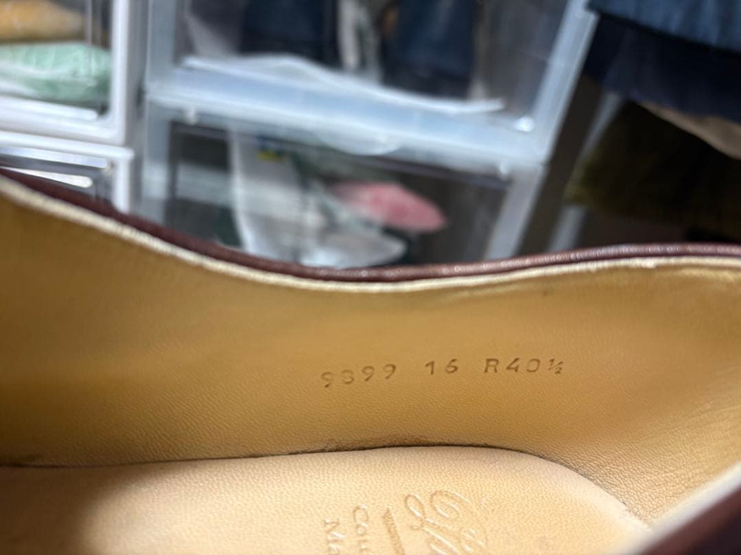 純正ツリー付　パラブーツ　ミカエル　ポニー　ブラウン　40.5