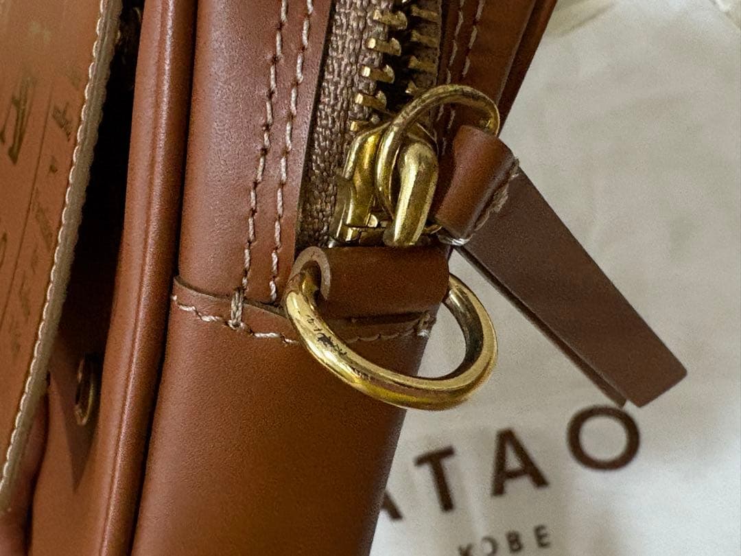 ATAO アタオ　タートル ショルダーバッグ 2way ウエストポーチ