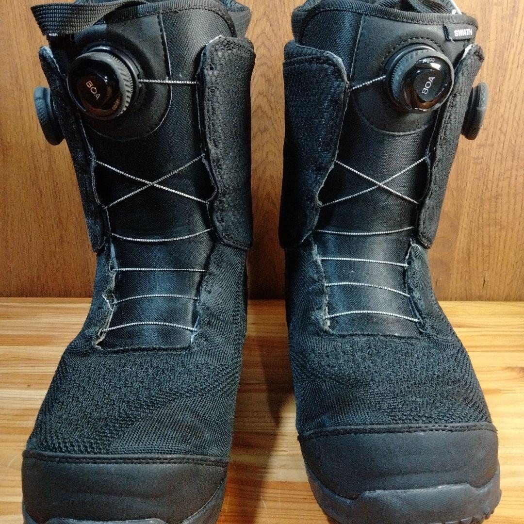 美品　ダブルBoA　BURTON　SWATH　スノーボードブーツ　26029