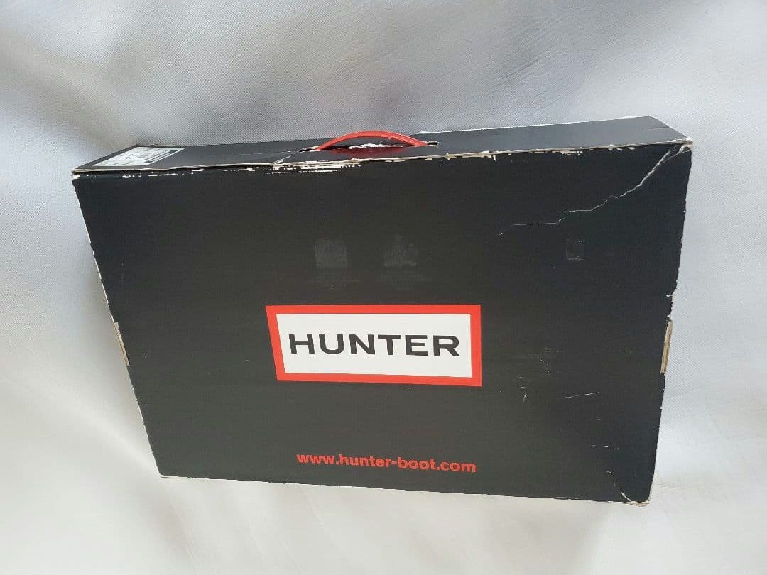 ハンター HUNTER パープル 長靴 タグ付 オリジナルトール