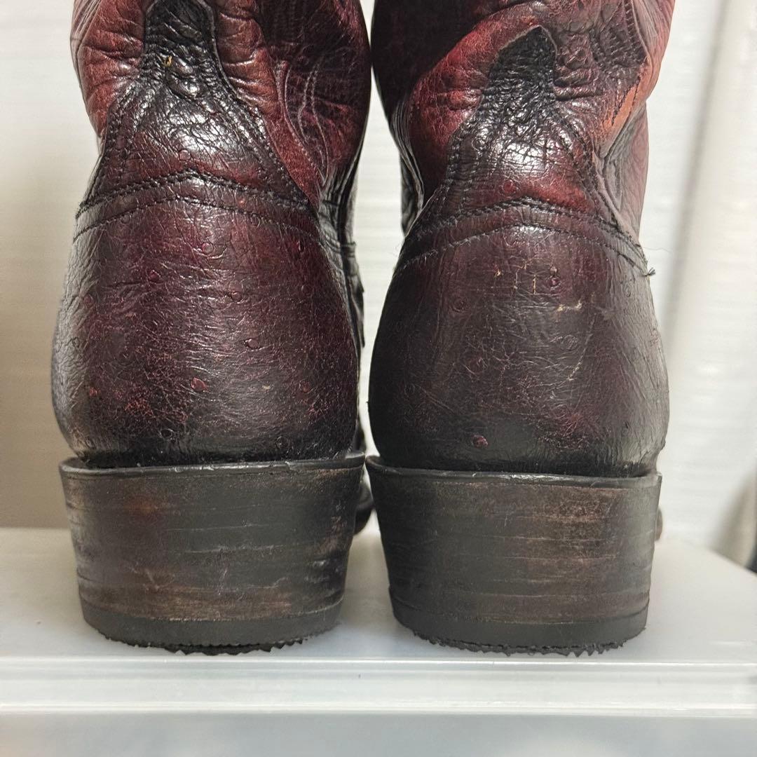 極美品⭐️ Lucchese ルケーシー　ウエスタンブーツ　エキゾチックレザー