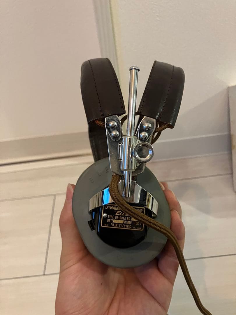 【週末値下げ】 ELEGA DR-631A ダイナミック有線ヘッドフォン