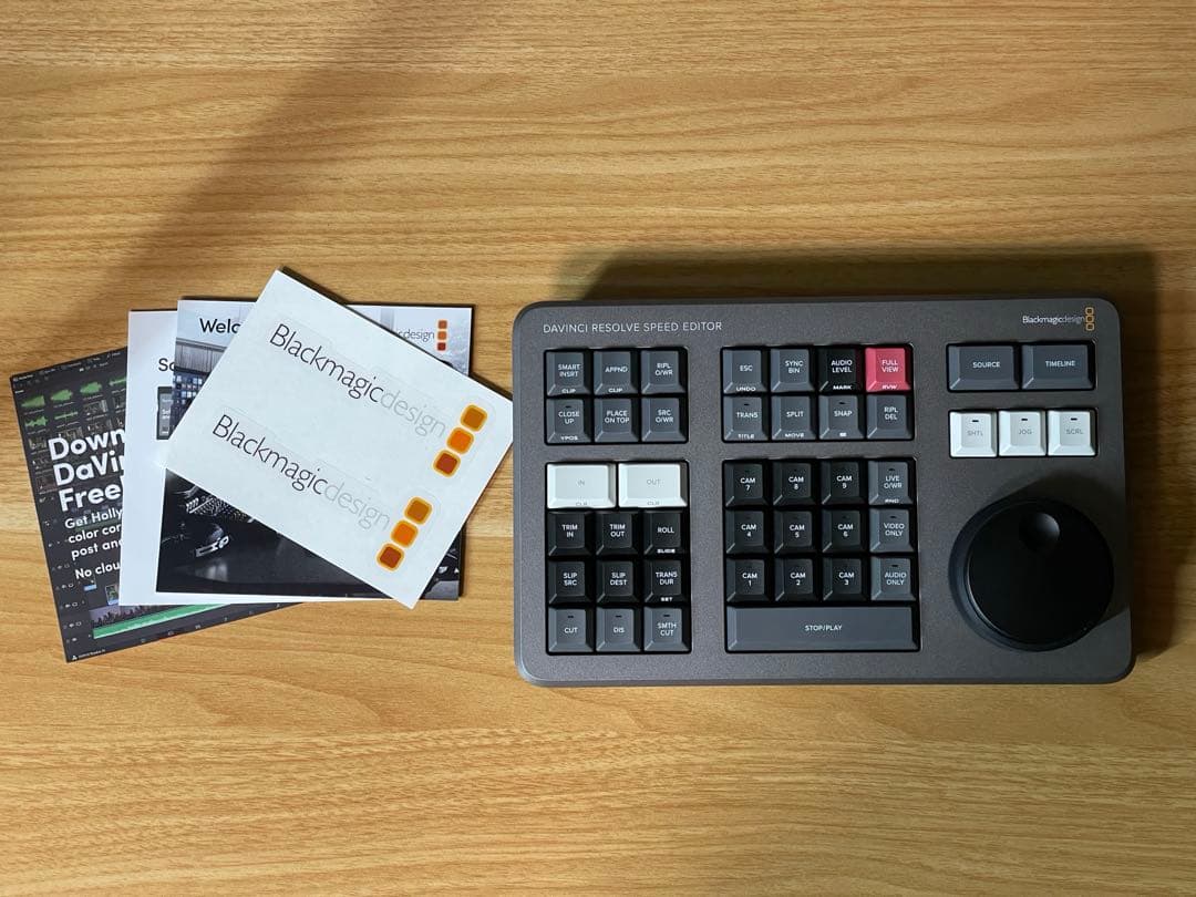 その他 davinci resolve speed editor