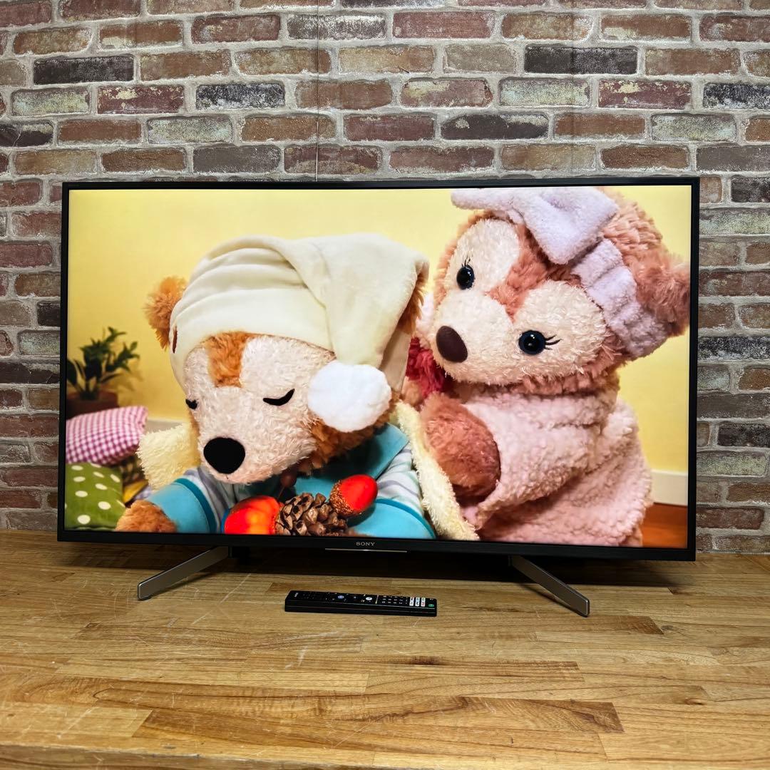 SONY 43V型 4K 液晶テレビ BRAVIA KJ-43X8000G