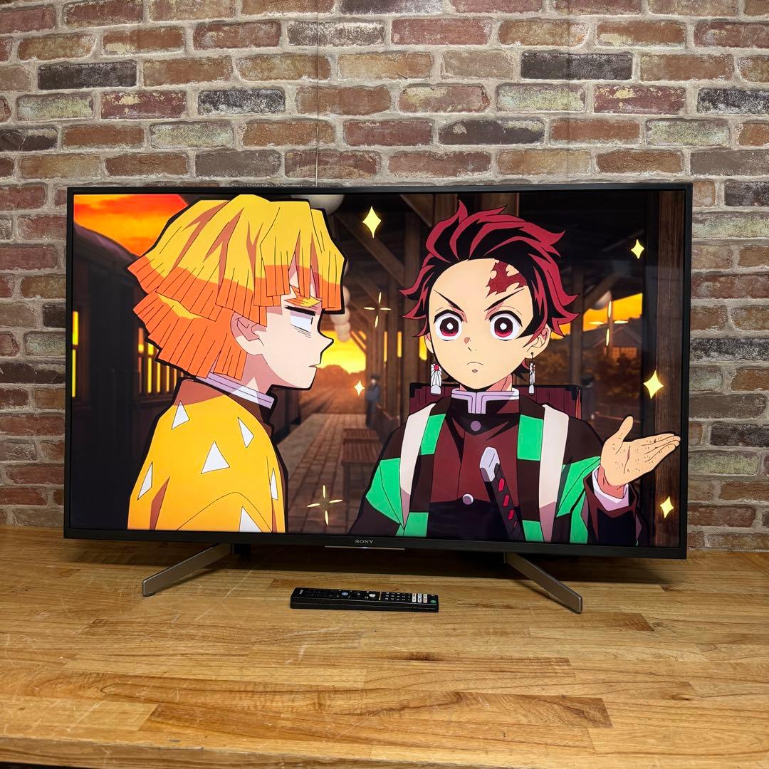 SONY 43V型 4K 液晶テレビ BRAVIA KJ-43X8000G