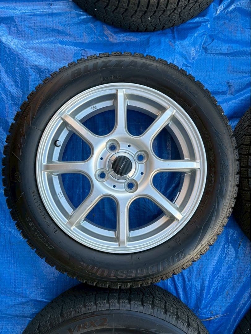 【⭐︎年末最終セール中⭐︎】ブリヂストン製155/65R14 タイヤ・ホイールセット