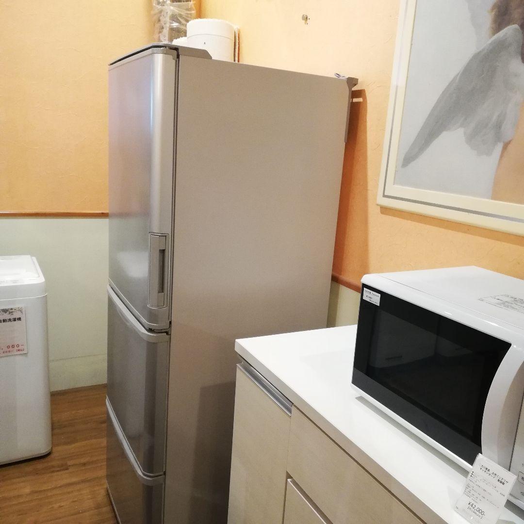 ◇SHARP 冷蔵庫｜2023年製 SJ-W358K-S 350L｜どっちもドア