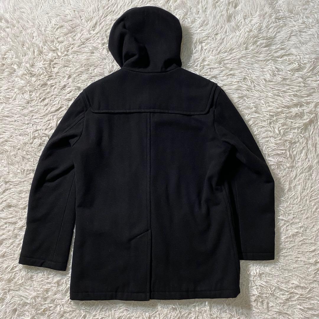 美品】バーバリーブラックレーベル　ダッフルコート　金具　ノバチェック　ナイトロゴ