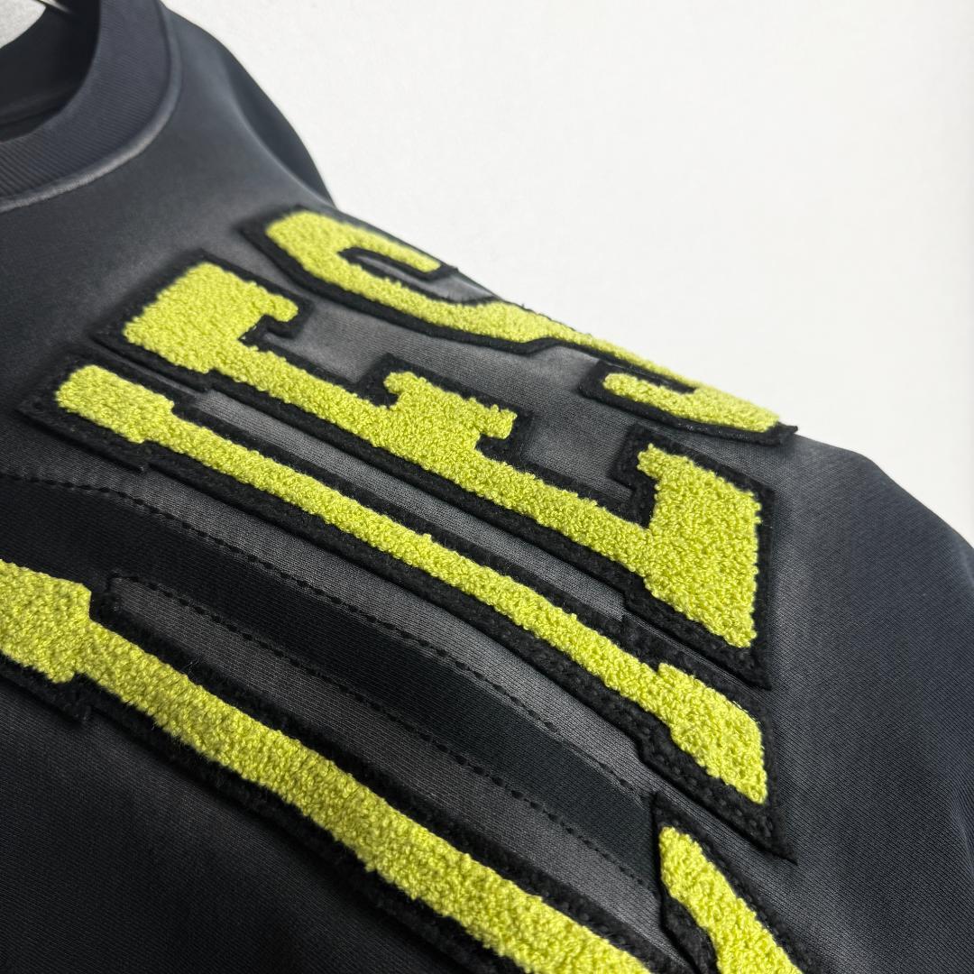 【美品☆完売モデル☆ヴィンテージ加工☆】ディーゼル パイル刺繍ロゴ スウェット