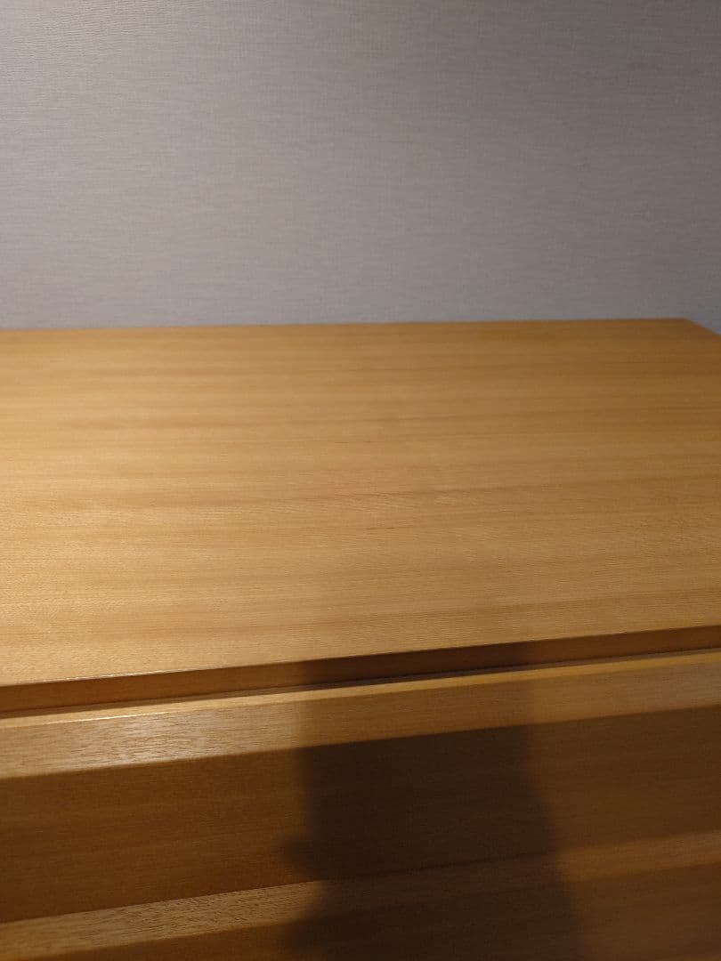 府中家具　ナチュラルウッド 木製チェスト 8引き出し
