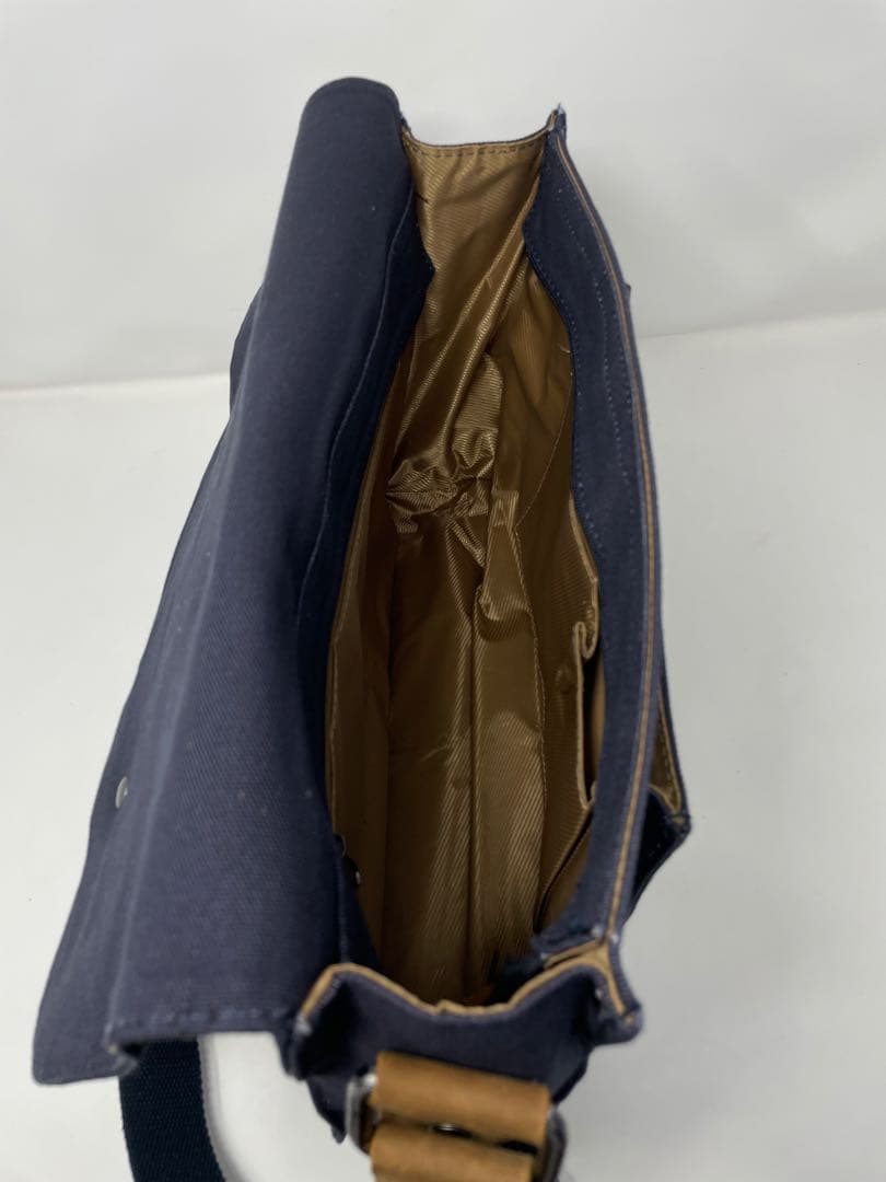 未使用★Stumper and Fielding ネイビー メッセンジャーバッグ