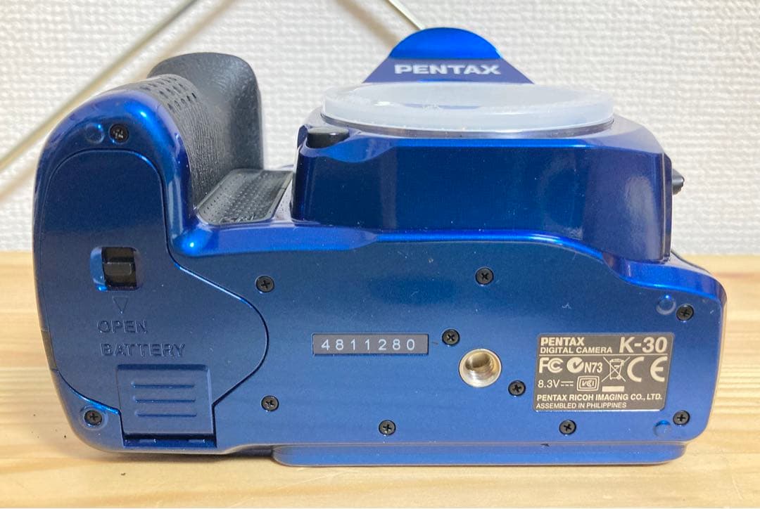 ☆ 付属品多数！！ PENTAX K-30 SR ブルー ペンタックス デジカメ
