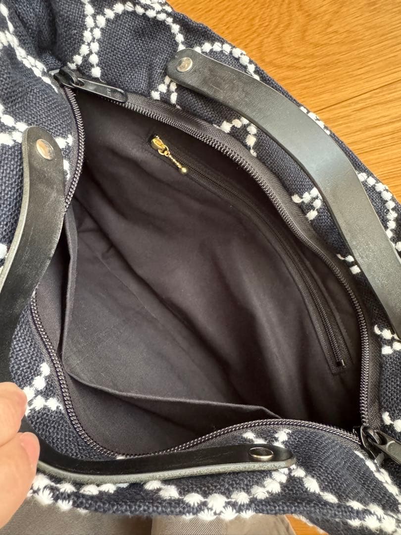 新品未使用　ミナペルホネン　ハンドメイド　ショルダーバッグ