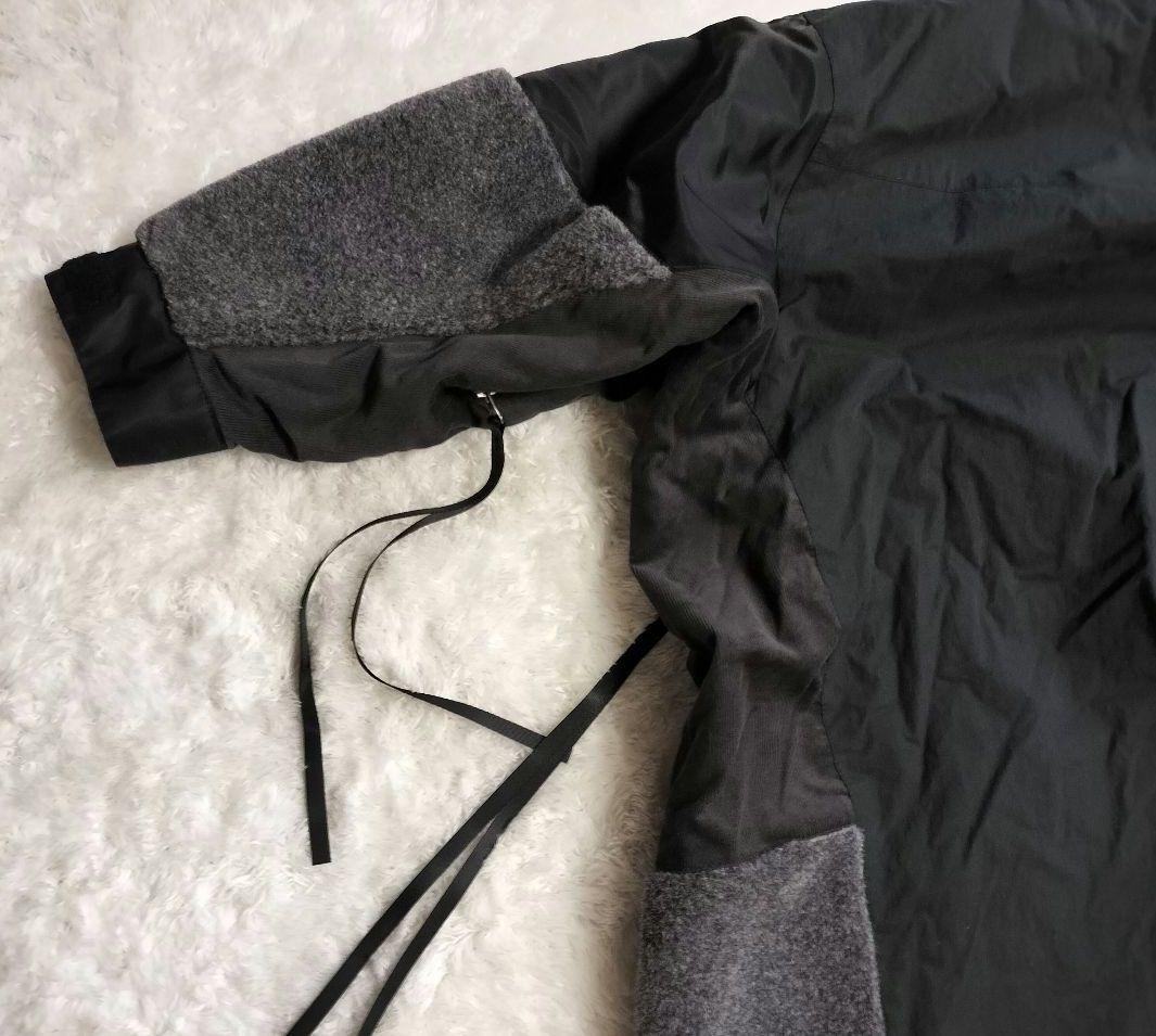 エシンタ モンスター 中綿オーバーコート 新品タグ 黒 M 防寒 ユニセックス