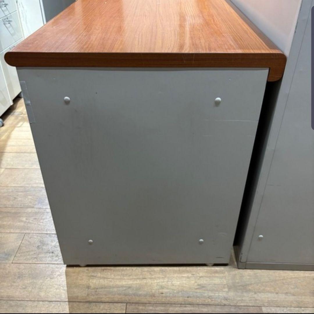 引き取り限定 ローカウンター 木天板 カウンター オフィスデスク 事務用品