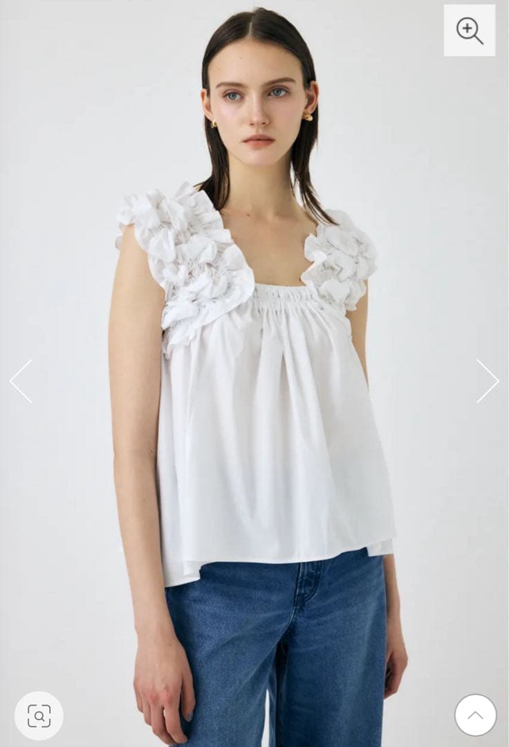 moussy フリルトップス　オフショルダー◎