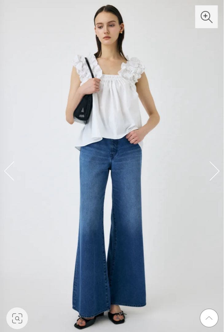 moussy フリルトップス　オフショルダー◎