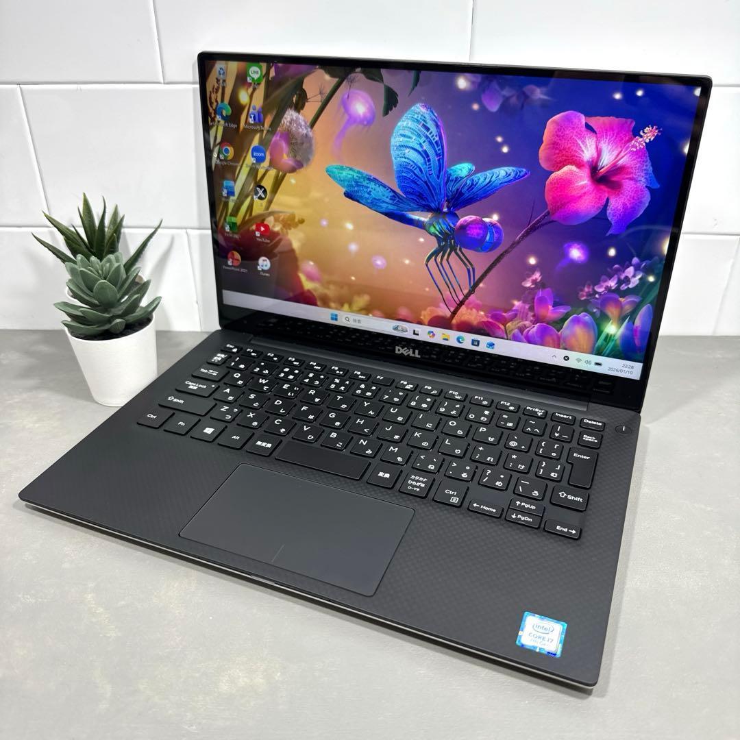 【高性能】DELLXPS13☘️corei7☘️NVMe512GBメモリ16GB