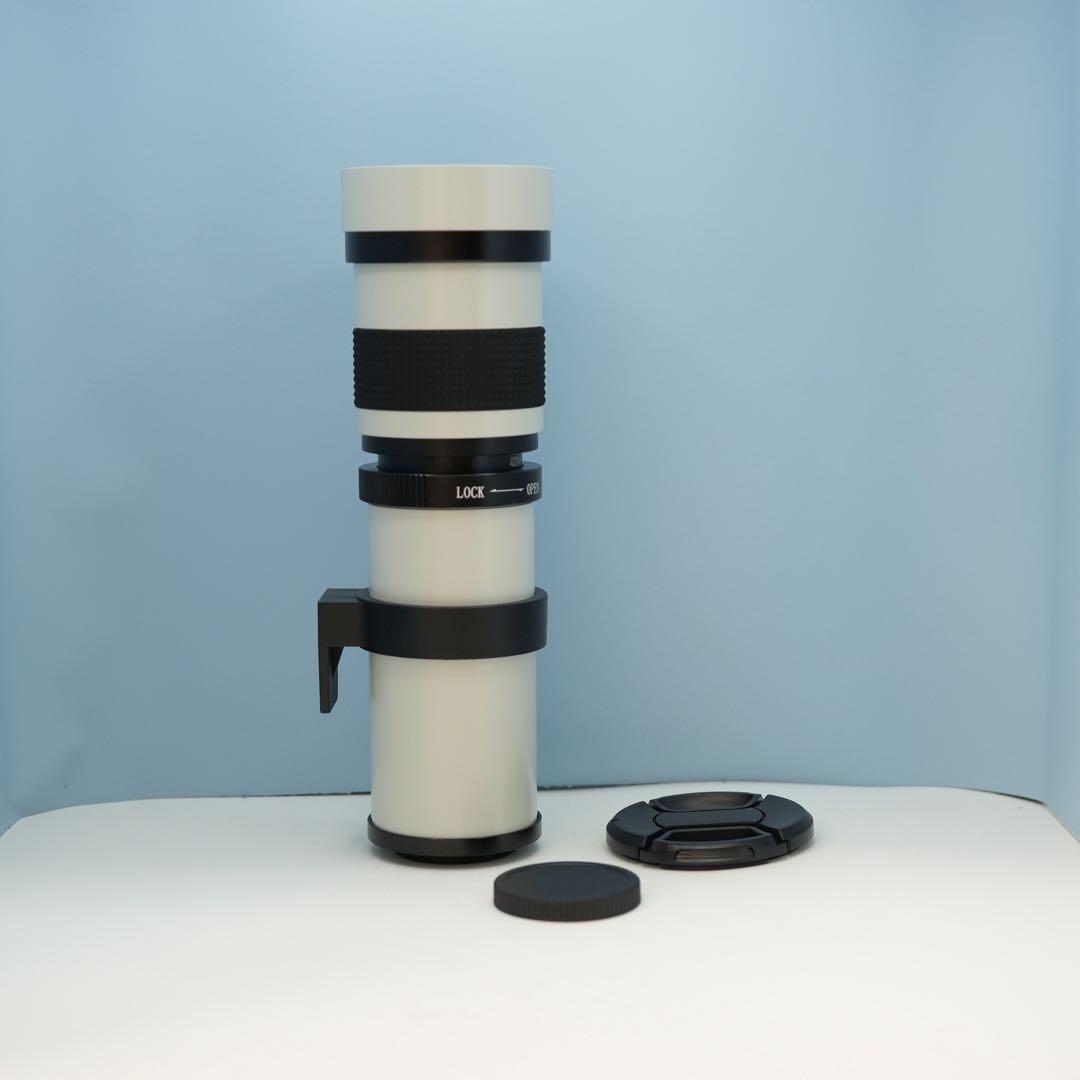 VARI Nikon Fマウント用 420-800mm 超望遠レンズ白z0014