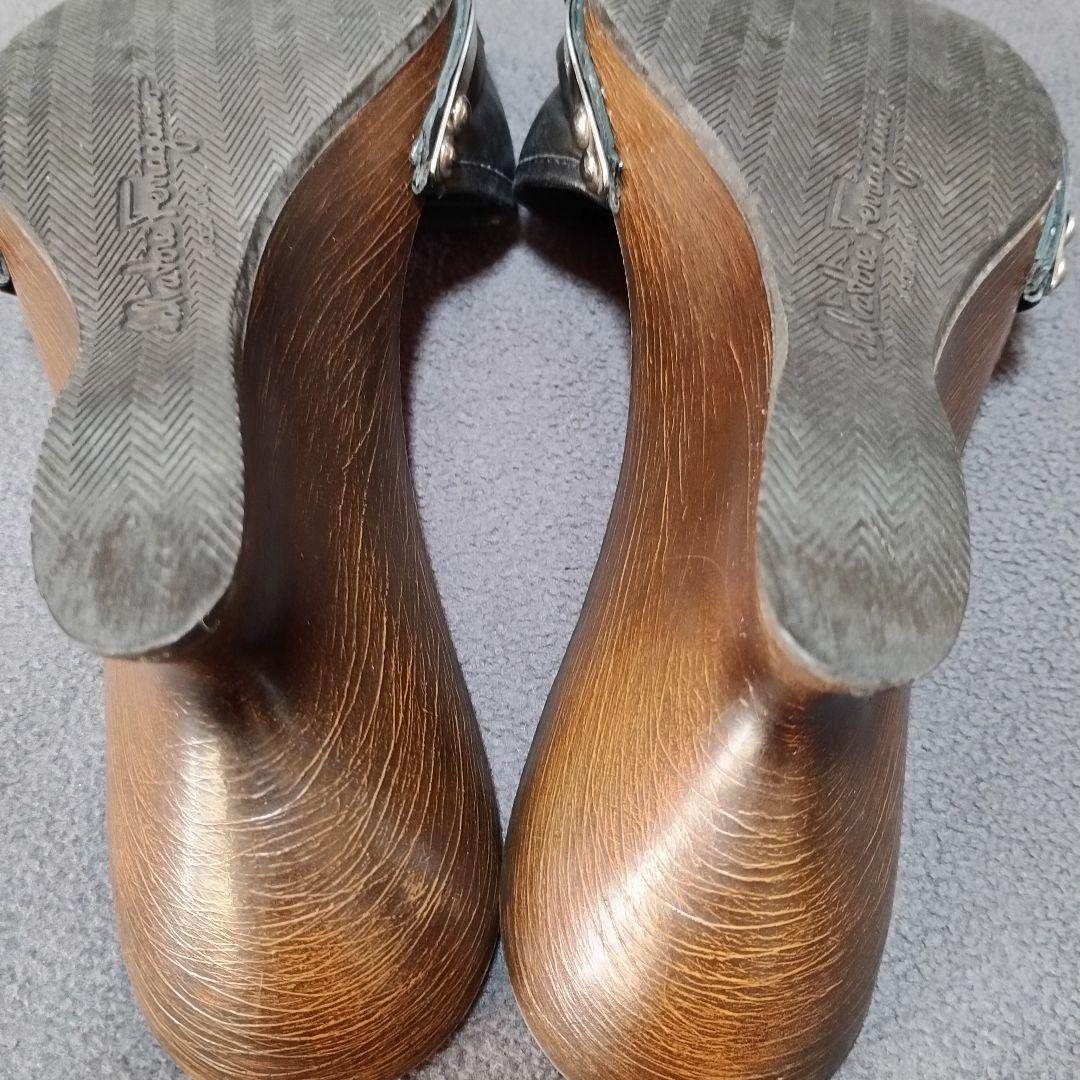 フェラガモ ミュール 本革製 レザー Salvatore Ferragamo