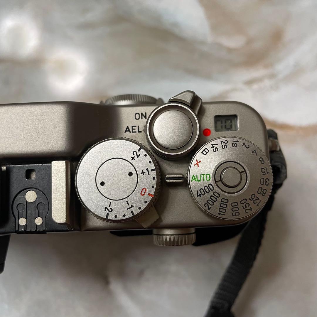 CONTAX G2 ストラップ　フラッシュ　フィルター　メタルフード　箱