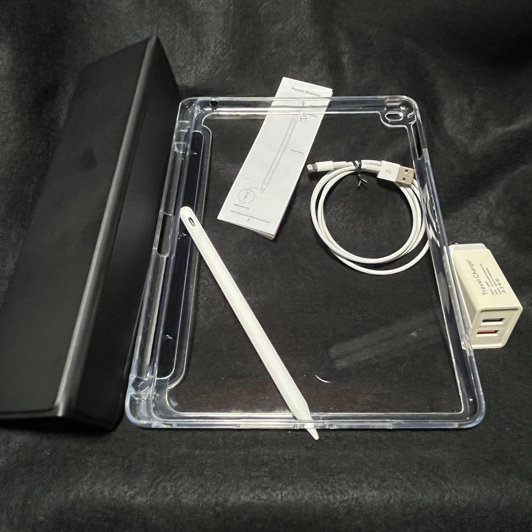 Apple iPad 第6世代 32GB ケース+互換ペンシル等付フルセット