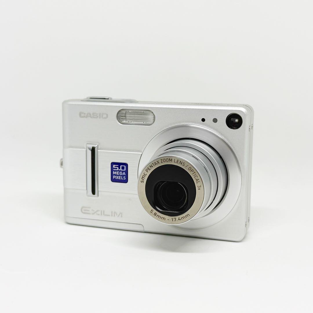 CASIO EXILIM EX-Z55 シルバー カシオ コンデジ