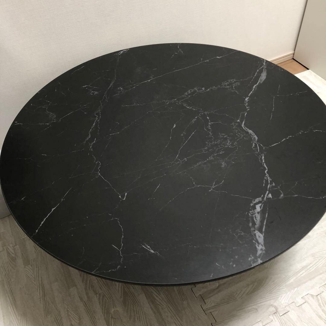 ラウンドセンターテーブル　アルモニア風　セラミックセンターテーブル　テーブルのみ