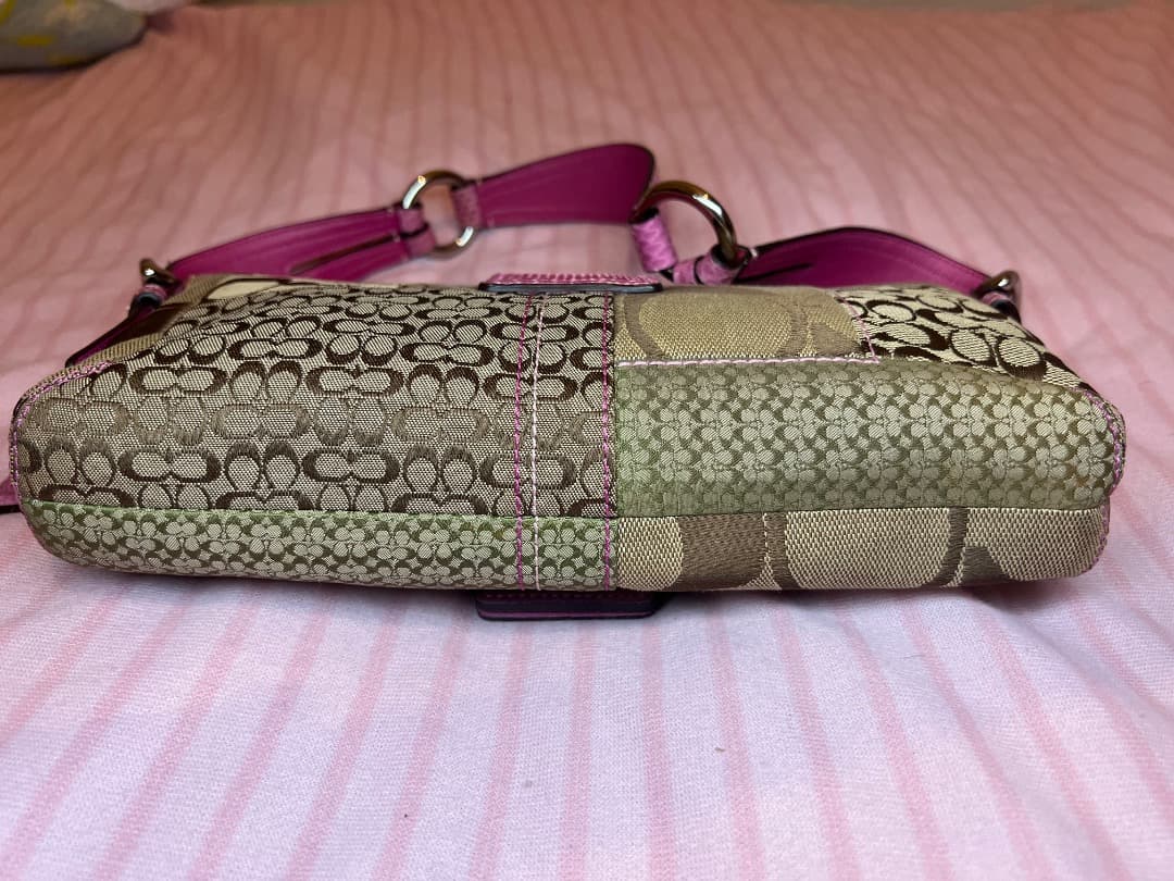 コーチ ソーホー パッチワーク ショルダーバッグ