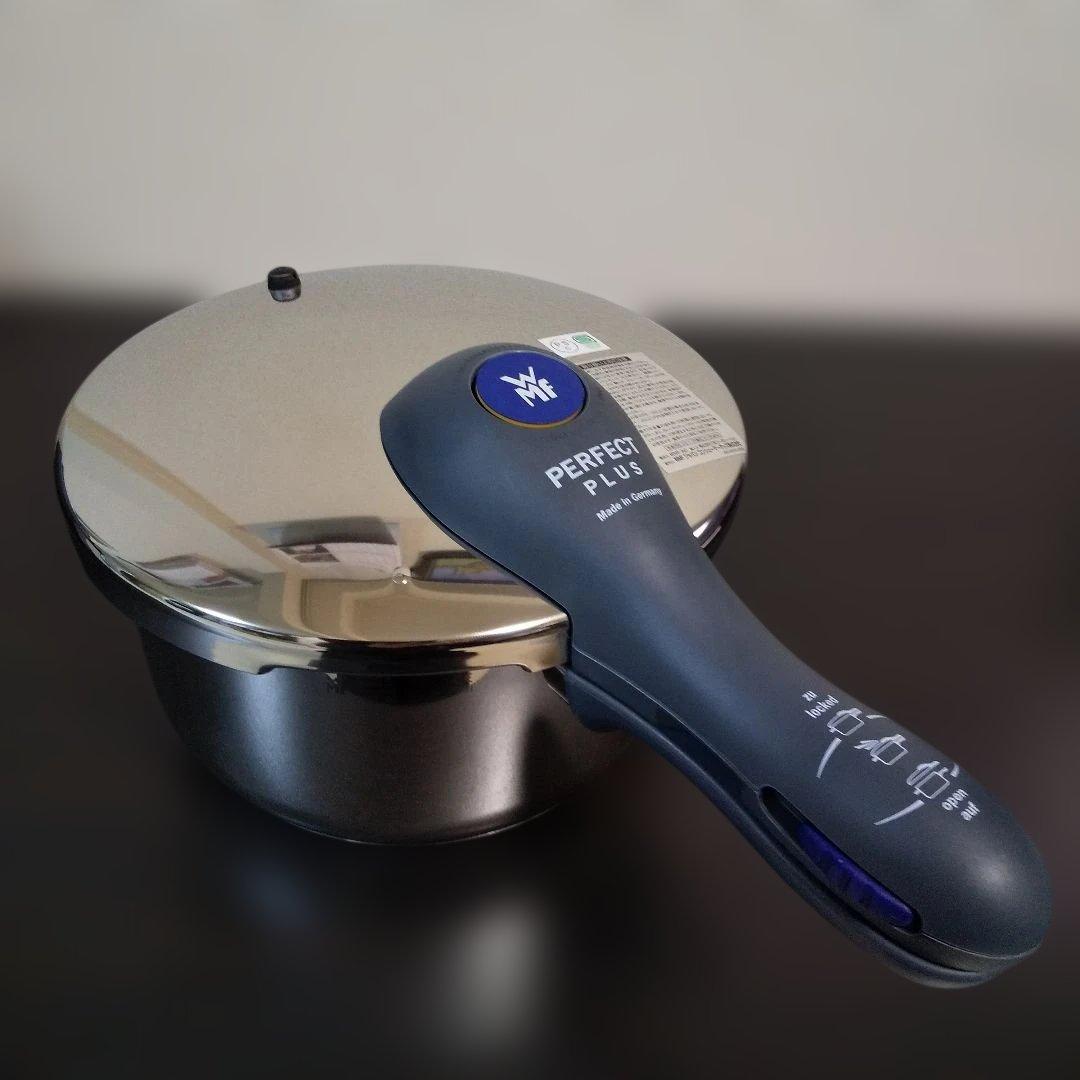 未使用 WMF パーフェクトプラス 4.5L 圧力鍋 蒸し器 三脚 外箱付き