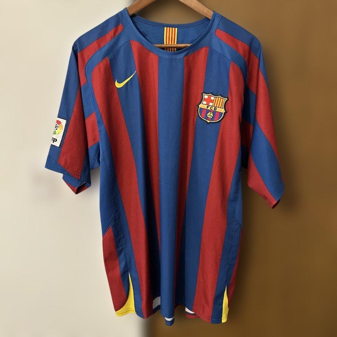 ササ【USED】バルセロナ 05/06 ユニホーム ナイキ