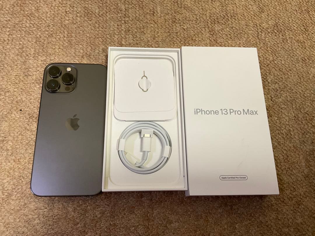 【Apple認定整備済品】iPhone13ProMax 128GB SIMフリー