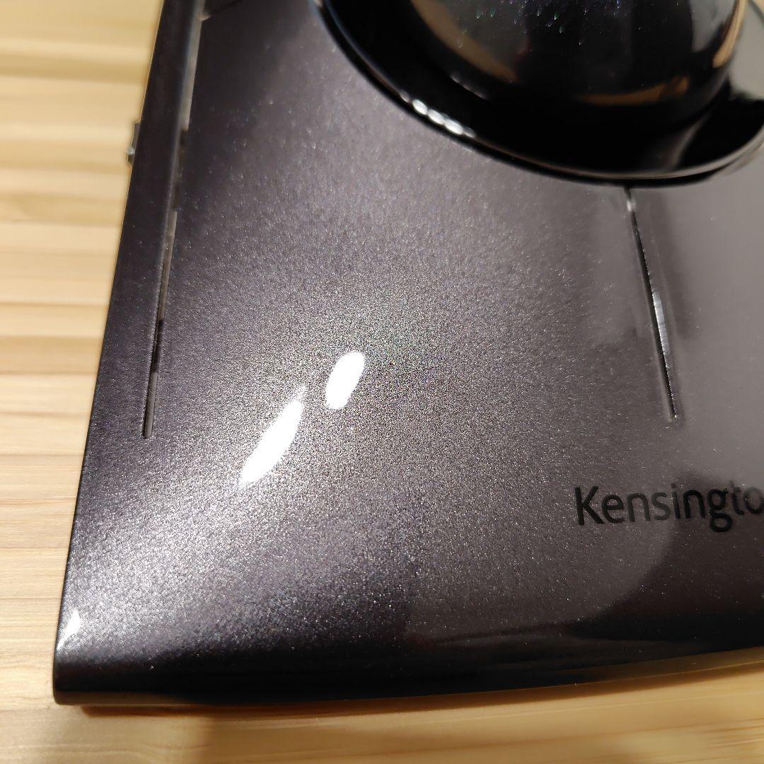Kensington トラックボール マウスK72085JP　大玉　グレー