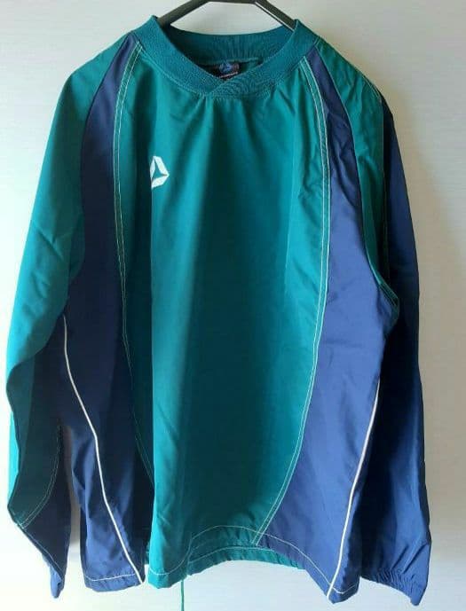 ラグビー　ダークグリーン×ネイビー　ウインドブレーカー上下セット　ジャージ