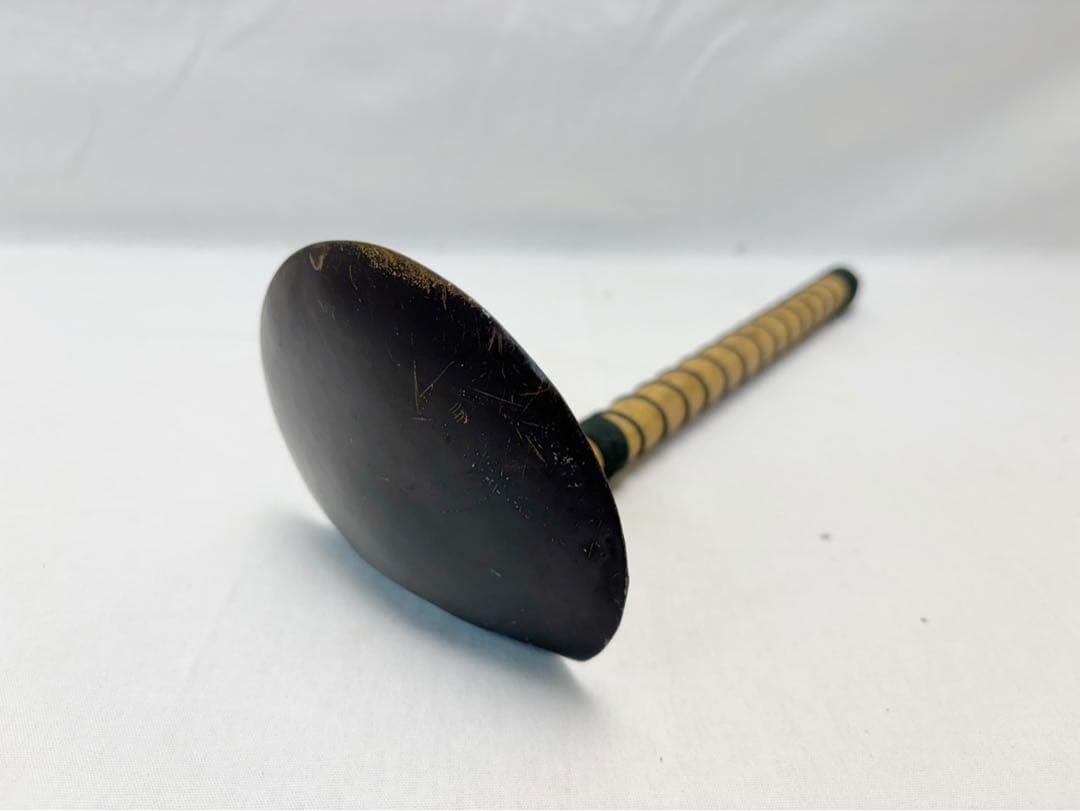 ほぼ未使用 茶道具 半田焙烙半田素焼 赤楽 底取 火箸 4点セット 陶印 桂