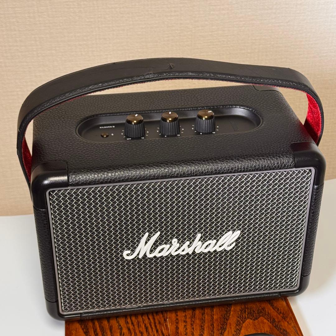 マーシャル Kilburn II ブラック 本体＋電源ケーブル 動作確認済み
