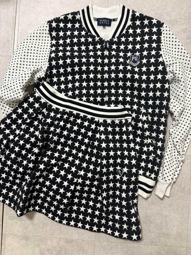 パーリーゲイツ　ゴルフウェア　セットアップ