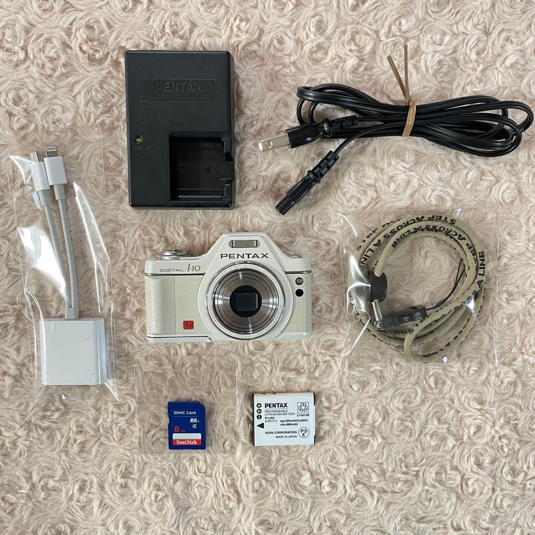 難有特価✨PENTAX Optio l-10✨動作確認済 スマホ転送OK 可愛い
