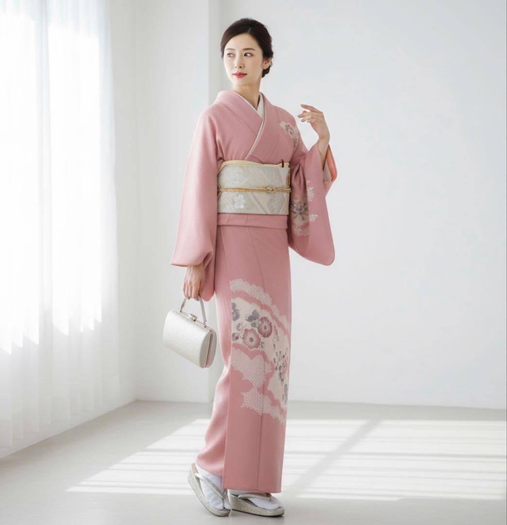 ゆ*り様 袷　正絹　辻が花　訪問着　フルセット　卒業式　入学式　七五三