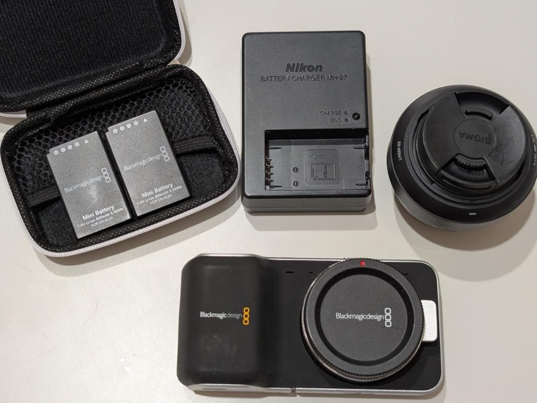 Blackmagic Design PCC ＋ SIGMA 19mm f2.8