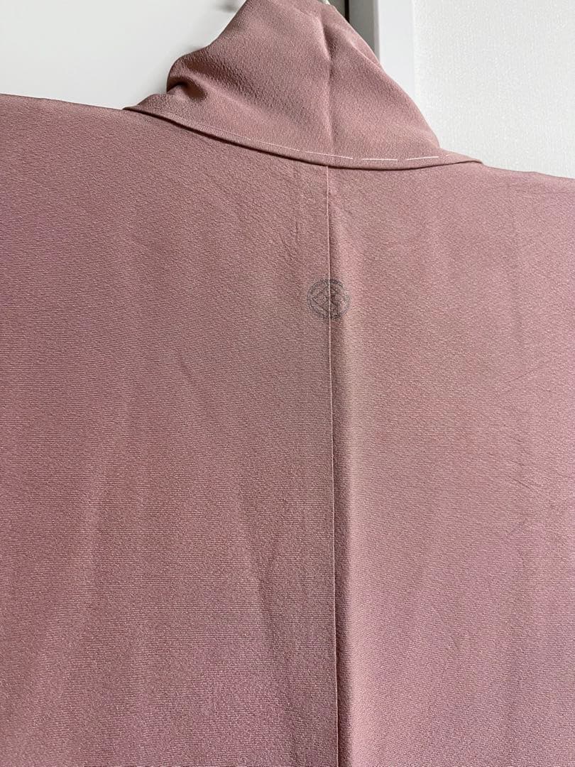 い*ん様 訪問着　付け下げ　着物　色無地　スワトウ刺繍