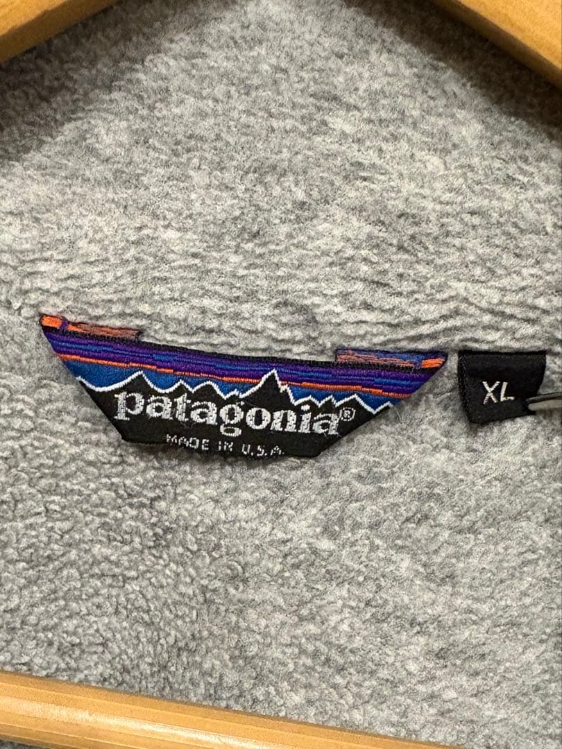 パタゴニア シェルドシンチラ ジャケット 水色 三角タグ 80s USA製