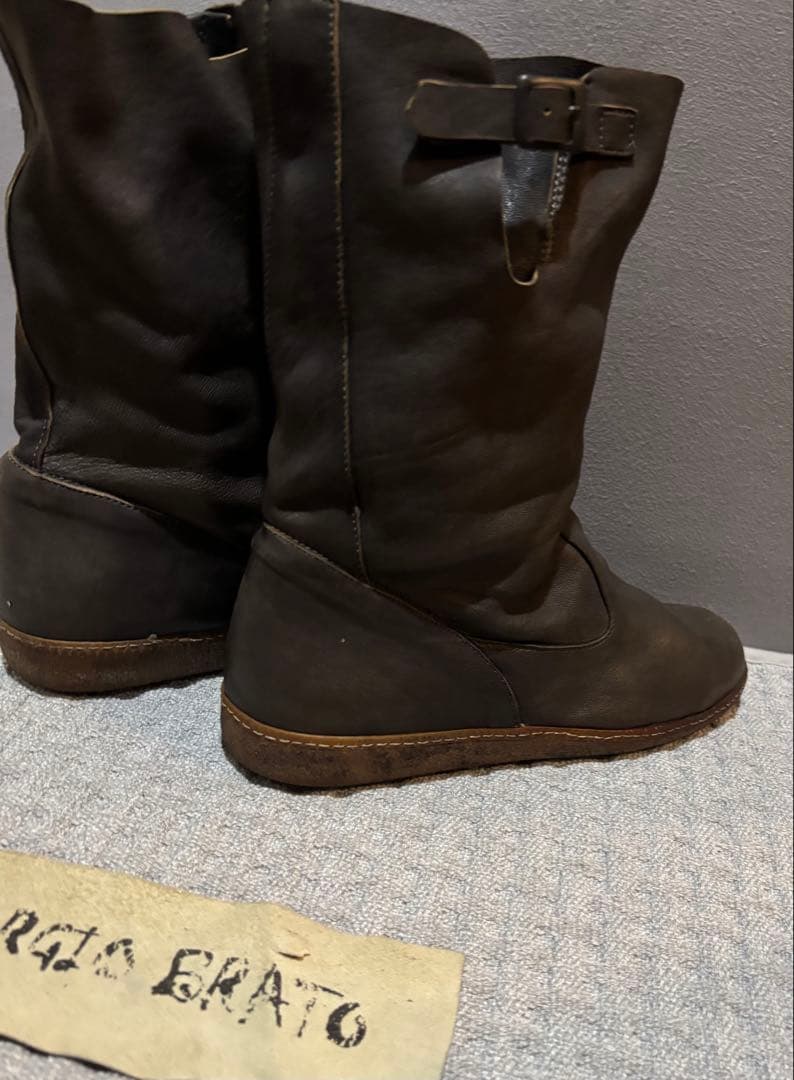 EL Londo GLORIA BRATO ダークブラウングレー エンジニア