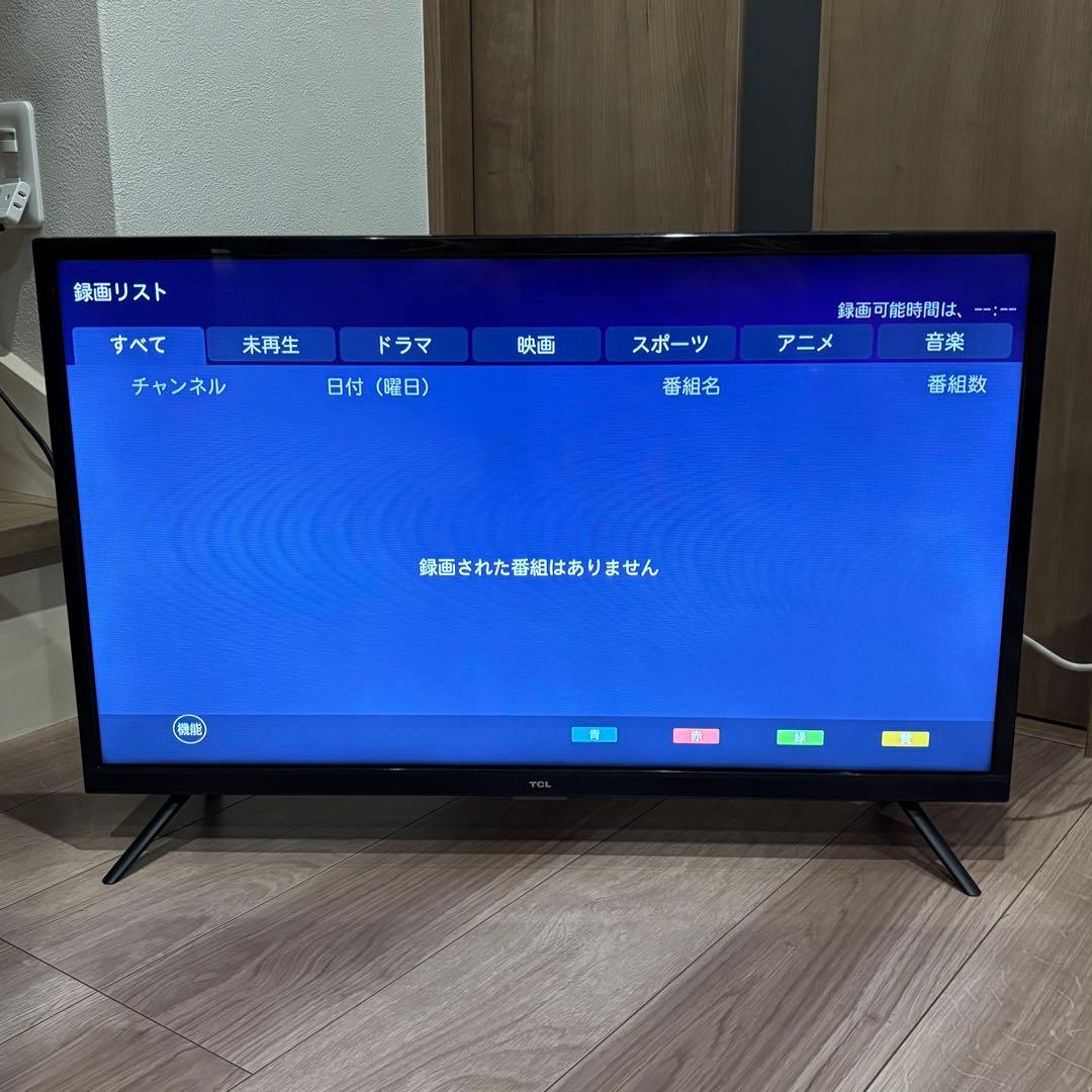TCL スマートテレビ 32S515 YouTube Netflix Wifi