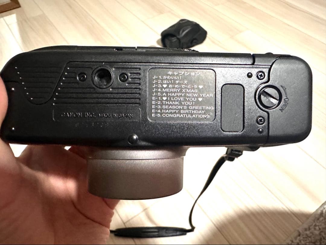 美品リモコン付きCanon Autoboy S II コンパクトフィルムカメ